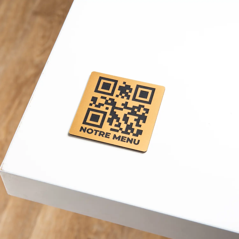 SUPPORTS QR CODE POUR MENU
