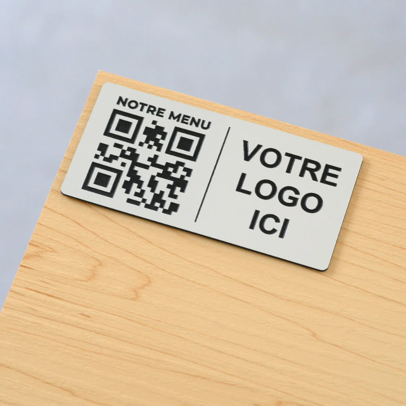 SUPPORTS QR CODE POUR MENU